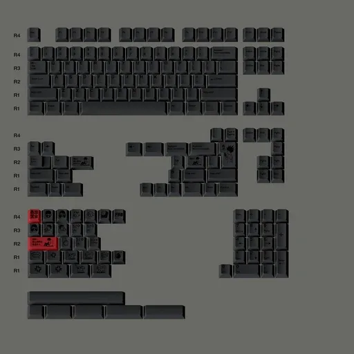 FBB BAOZAOYINGYE Cherry profile keycap set thumbnail 2
