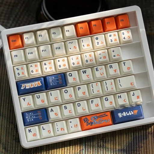 Ichiraku Ramen R2 Cherry profile Keycaps thumbnail 4