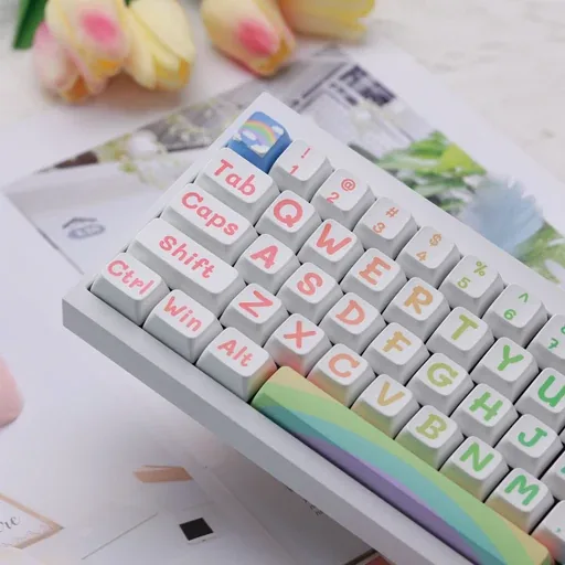 Rainbow MDA Profile keycaps set thumbnail 3