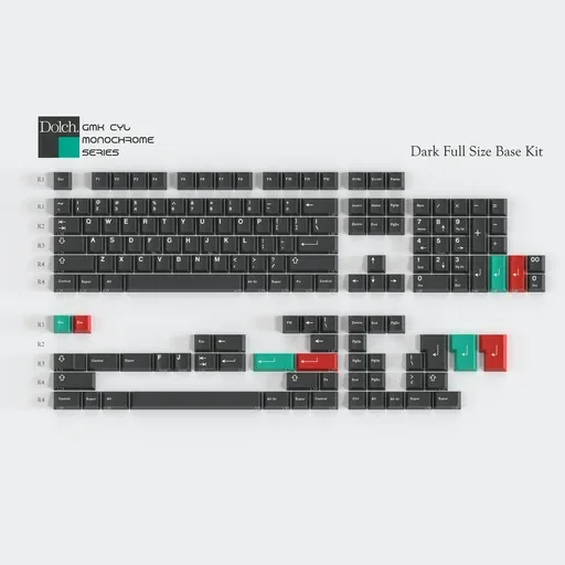 GMK CYL Monochrome Dolch, image 1 of 5