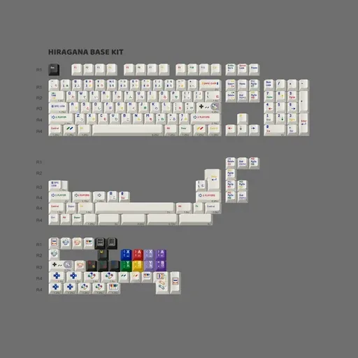 FBB SFC 1990 Cherry profile keycap set thumbnail 2
