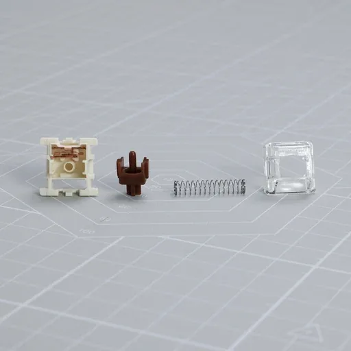 Gateron G Pro 3.0 Brown Tactile Switches thumbnail 4