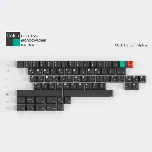 GMK CYL Monochrome Dolch thumbnail 3