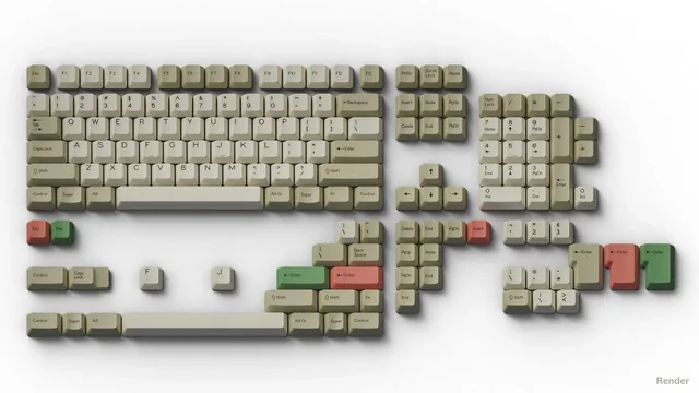 DCS 9009 Keycaps thumbnail 5