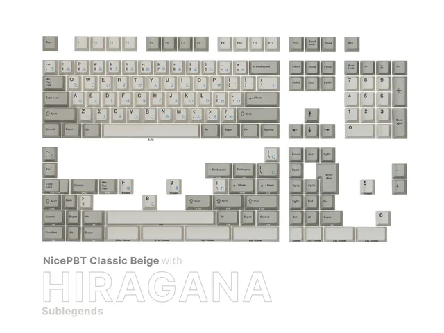 NicePBT Japanese Sublegend Classic Beige thumbnail 2