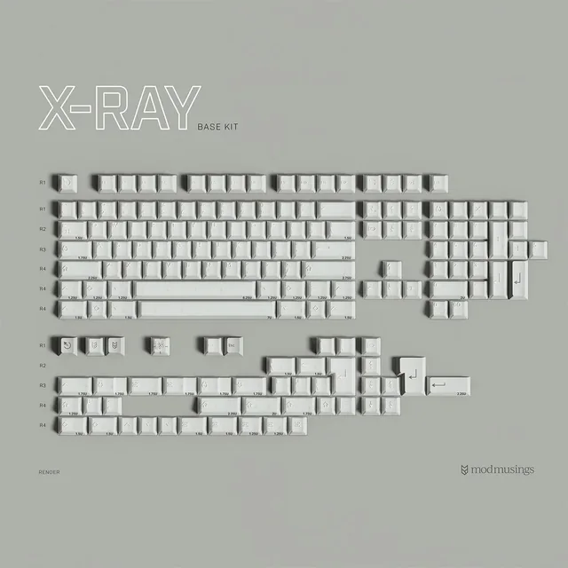 PBTfans X-Ray Keycap Set thumbnail 1