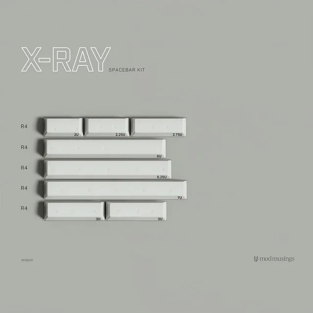 PBTfans X-Ray Keycap Set thumbnail 2