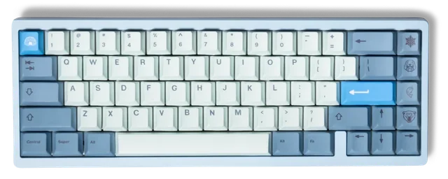 Keycaps selected for this build