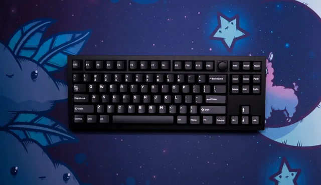 White-on-Black (WoB) PBT Keycaps thumbnail 4
