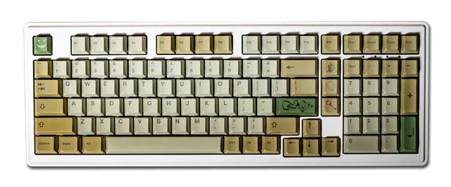 Keycaps selected for this build