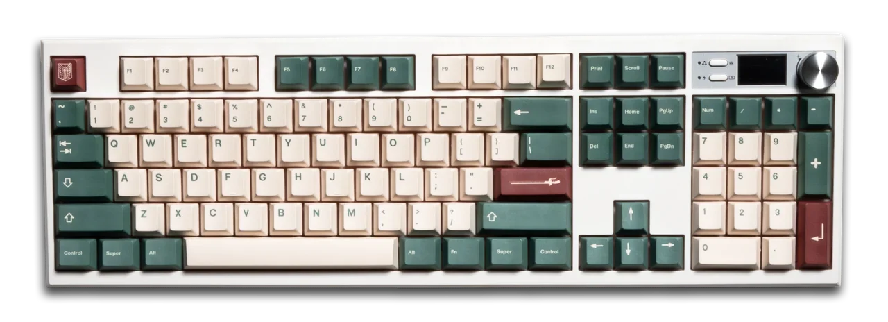 Attack on Titan PBT Keycaps, image 1 of 5