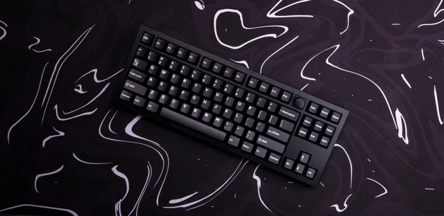 White-on-Black (WoB) PBT Keycaps thumbnail 5