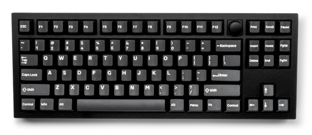 White-on-Black (WoB) PBT Keycaps thumbnail 1