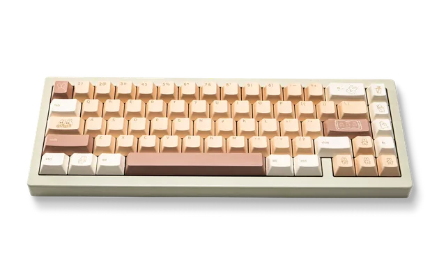Toffee Bunny PBT Keycaps thumbnail 1