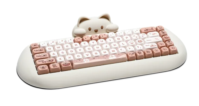 C68 Cat 65% Wireless Mechanical Keyboard thumbnail 1