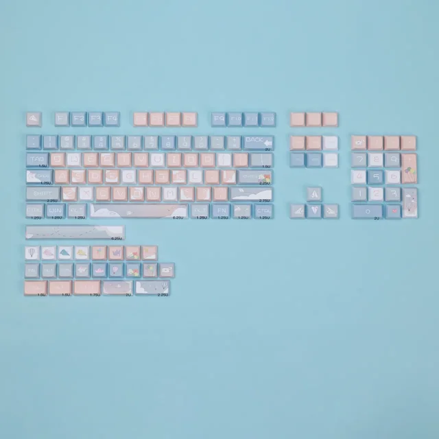 Paper Airplane XDA Profile Keycaps Set thumbnail 2