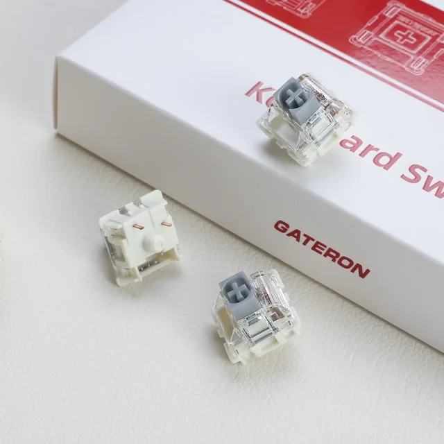 Gateron G Pro 3.0 Silver Linear Switches thumbnail 2