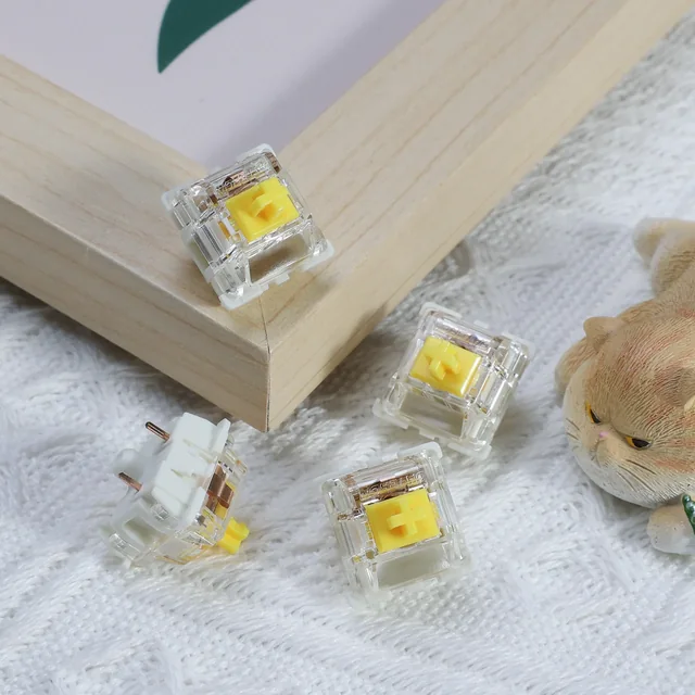 Gateron G Pro 3.0 Yellow Linear Switches