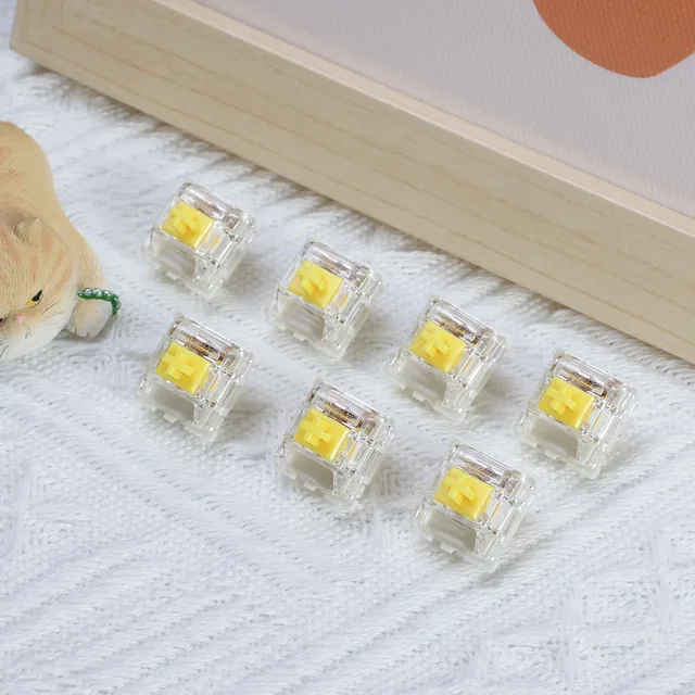 Gateron G Pro 3.0 Yellow Linear Switches thumbnail 3
