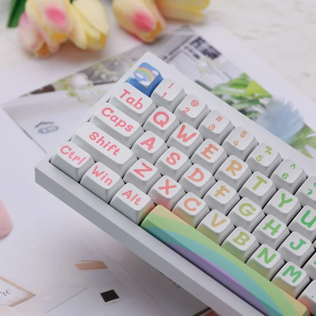 Rainbow MDA Profile keycaps set thumbnail 3