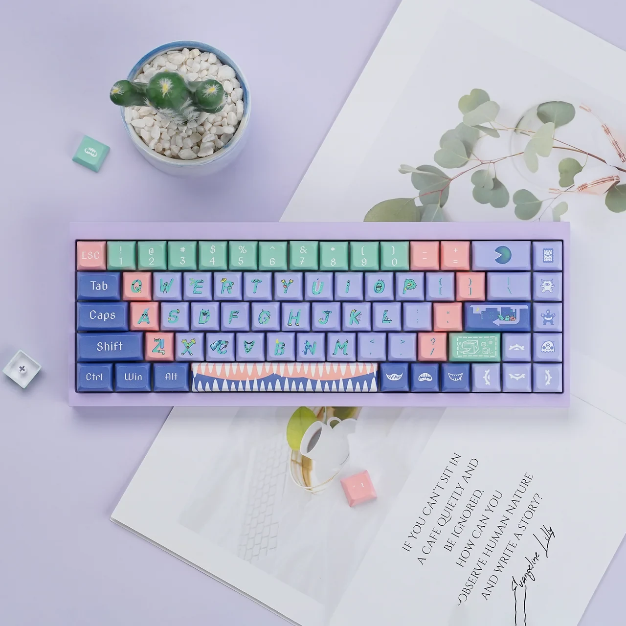 Night Owl XDA Profile Keycaps Set, image 1 of 5