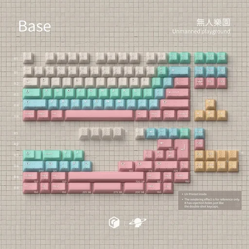 MW Unmanned Playground Keycaps