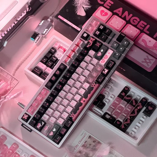 Lace Angel Nya Cherry Profile Keycaps
