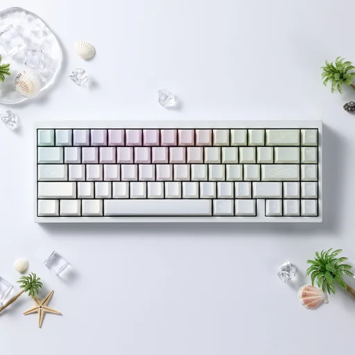 Pearlescent Cherry profile keycaps