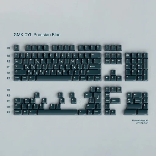 GMK CYL Prussian Blue
