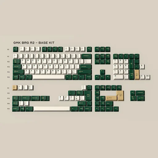 GMK British Racing Green R2