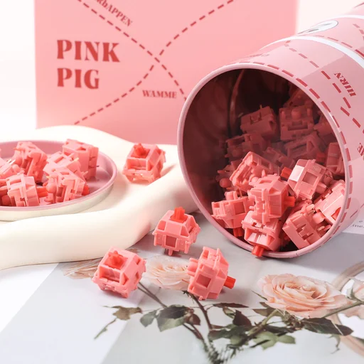 BCKeys×HMX Pink Pig Switch